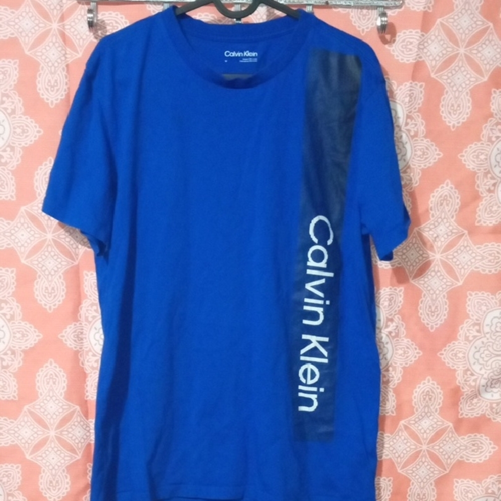 Calvin Klein Royal Blue Graphic Tee